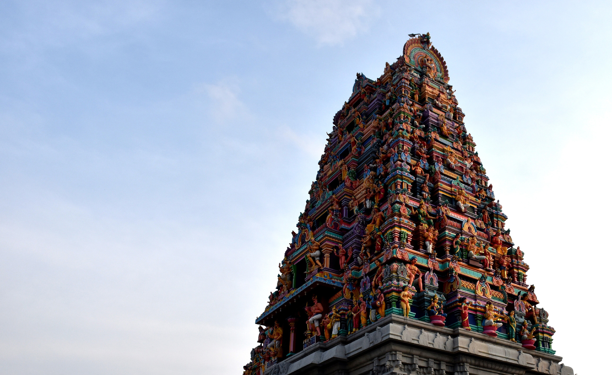 a Hindu temple