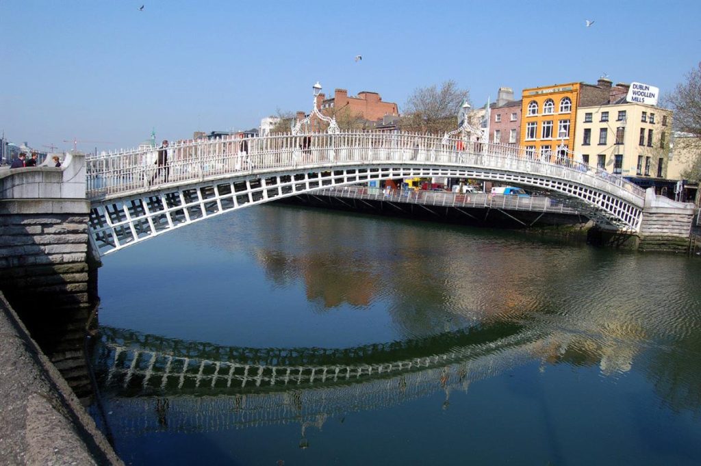 River Liffey bridge