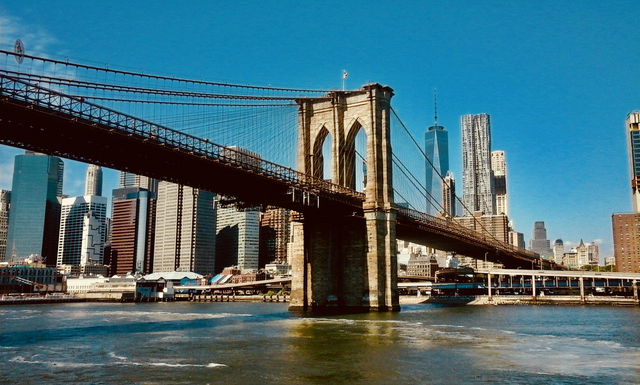 Brooklyn Bridge.