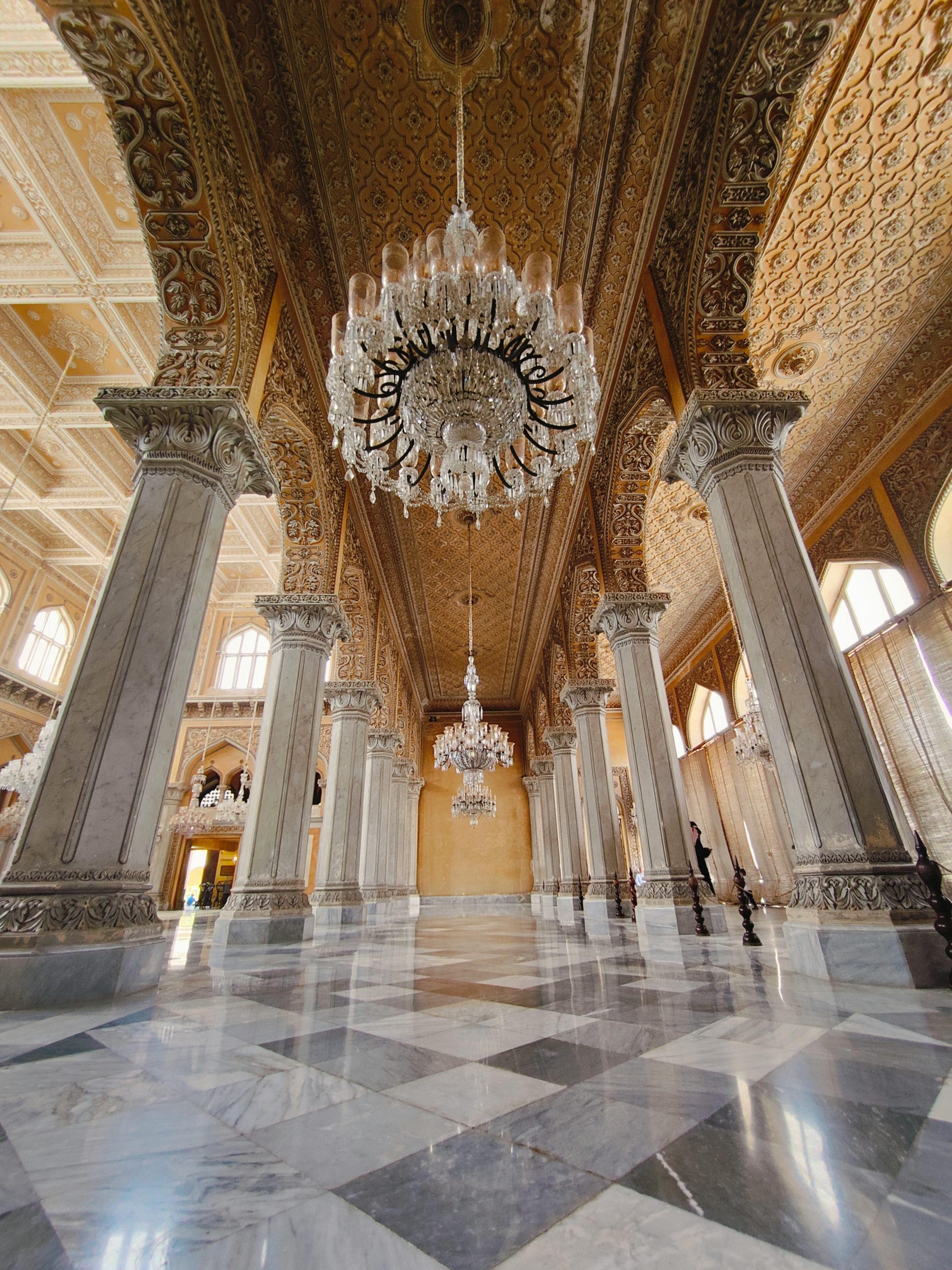 Chowmahalla Palace inside.